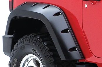 Jeep Wrangler Bushwacker Pocket-Style Rear Fender Flares Set