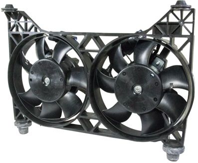 F150 engine cooling fan with motor Ford Motorcraft RF-339 HL3Z8C607A