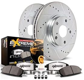 Powerstop Z36 Front Rotor + Pad Upgrade Brake Kit Ram 1500