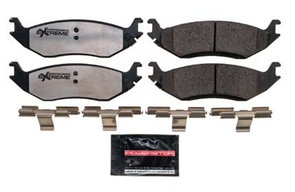 Dodge Ram Powerstop Rear Z36 Carbon-Fiber Ceramic Disc Brake Pad Set