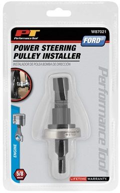 Ford power steering pulley clearance