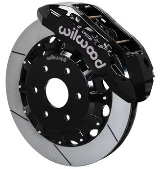 Wilwood TX6R Dodge Ram 1500 Big Brake Front Brake Kit Black