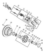 MOPAR Remblokken Achterrzijde RAM 2500/3500 - Image 2