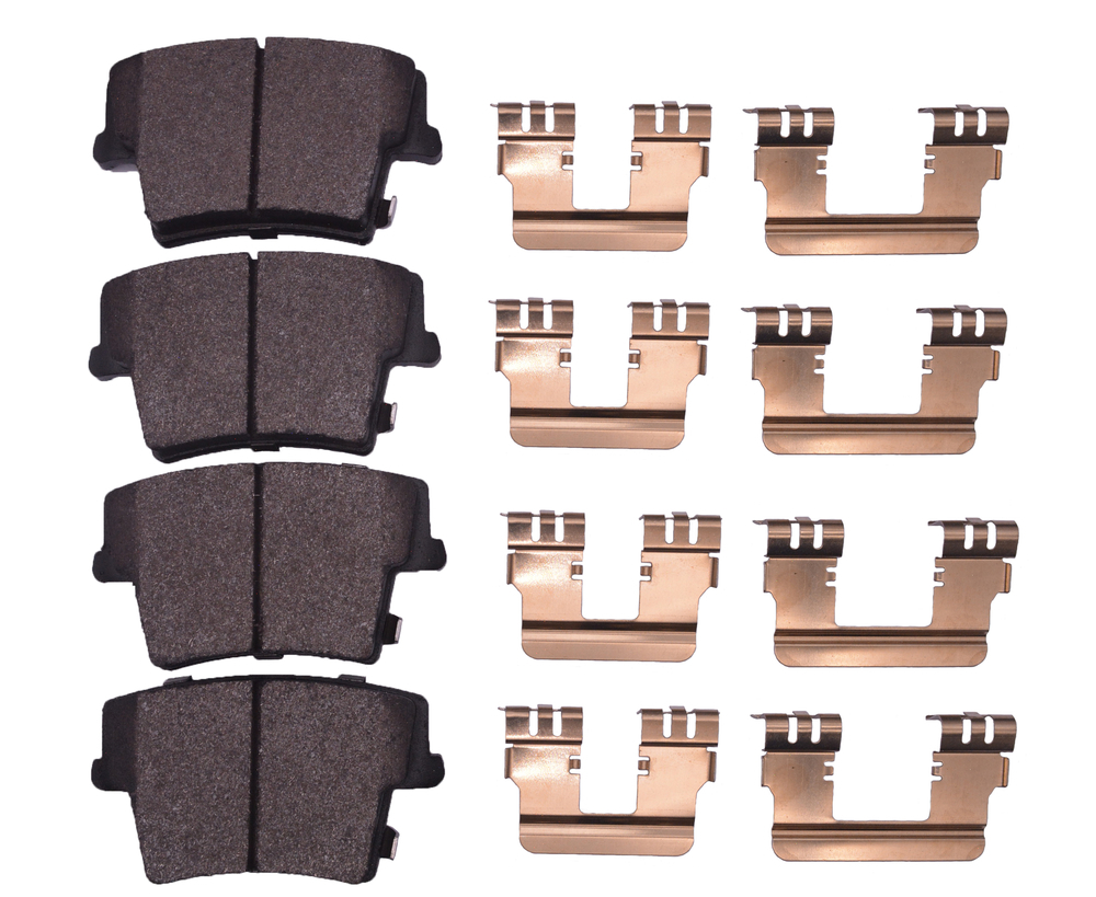 TD1057C Disc Brake Pad Set Rear (09-23 Challenger) - TD1057C - Image 1