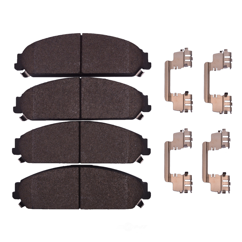 TD1058CH Disc Brake Pad Set Front (09-23 Challenger) - TD1058MH - Image 1